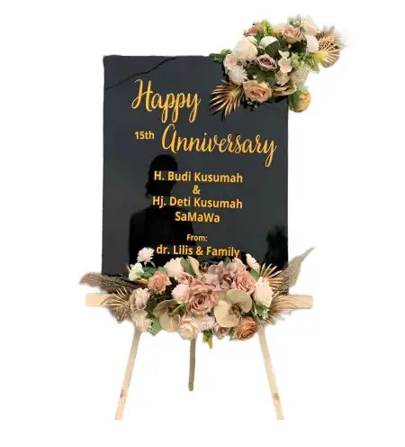 Papan Bunga Akrilik Watusigar